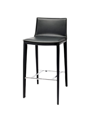 Nuevo Palma Bar Stool - Black