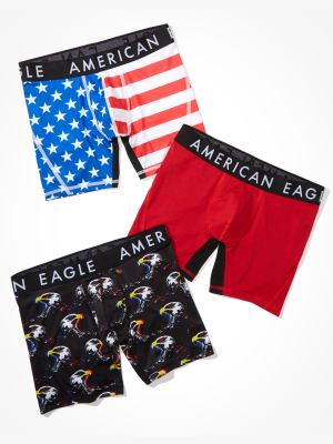 Aeo 6" Flex Boxer Brief 3-pack