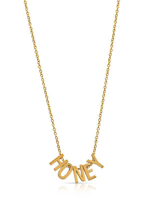 Custom Gold Name Necklace