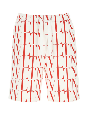 Valentino Vltn Times Bermuda Shorts