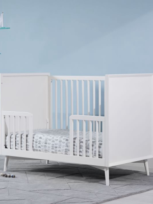 Mid-century Toddler Bed Conversion Kit - White