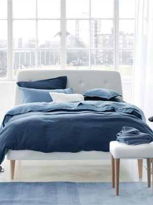 Biella Midnight & Wedgwood Bedding