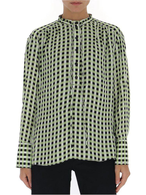 Proenza Schouler Checked Blouse