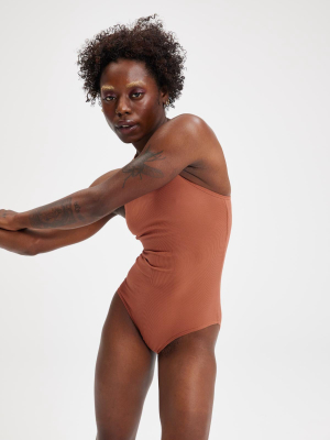 Copper Marlow High Neck Bodysuit