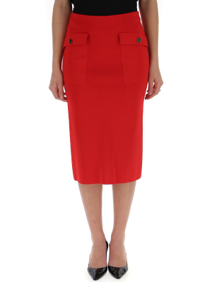 Givenchy Pocket Pencil Skirt