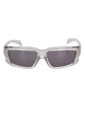 Rick Owens Rectangular Frame Sunglasses