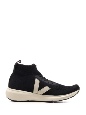 Rick Owens X Veja Low Sock Sneakers