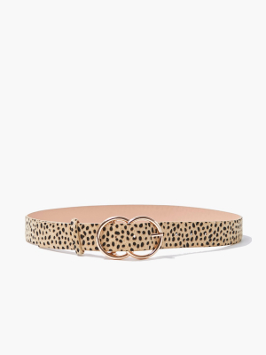 Cheetah Print Waist Belt