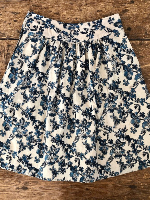 Atisha Bloom Skirt | Indigo