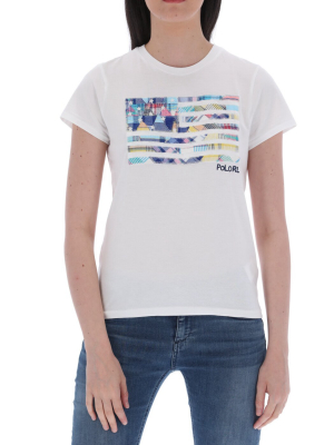 Polo Ralph Lauren Patchwork Round Neck T-shirt