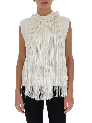 Jil Sander Detachable Macramé-necklace Vest