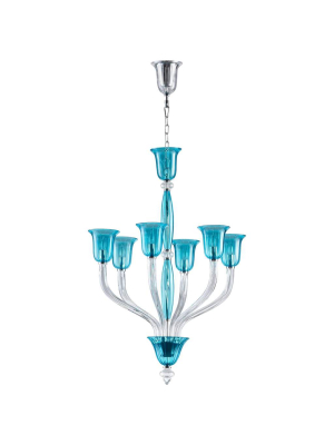 Vetrai 6lt. Chandelier