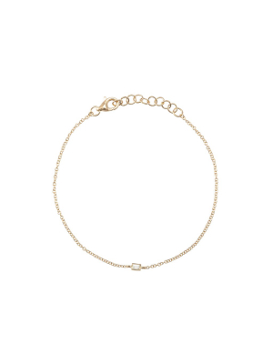 Dee Dee Bezel Baguette Chain Bracelet