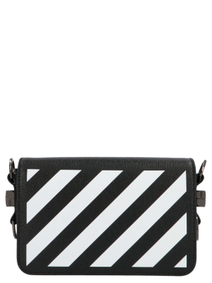 Off-white Diag Flap Mini Crossbody Bag