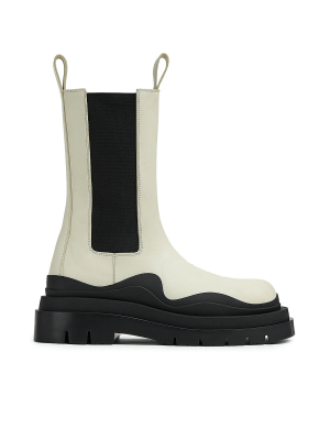 Bottega Veneta Tire Chelsea Boots