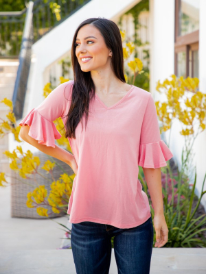 The Emerson Top - Pink