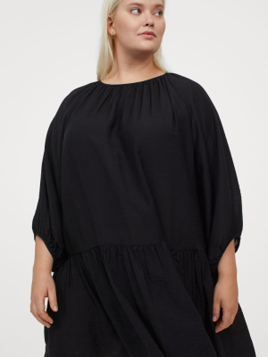 H&m+ Balloon-sleeved Dress