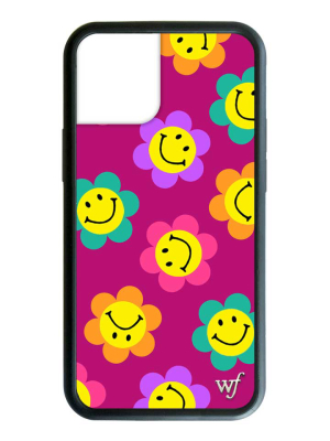 Smiley Flowers Iphone 12 Mini Case