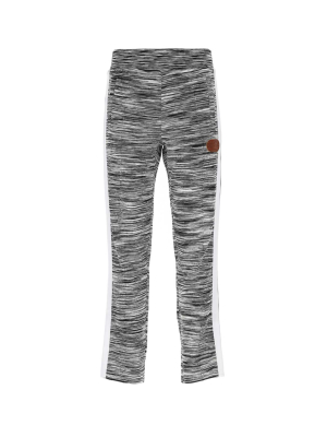 Palm Angels X Missoni Melange Slim Cut Knitted Track Pants