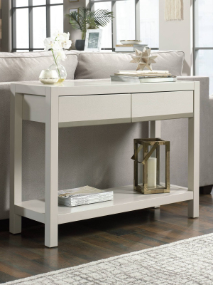 Manhattan Gate Sofa Table Ivory - Sauder