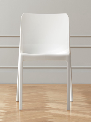 Bolla White Dining Chair