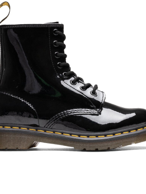 Dr. Martens Women's 1460 Black Patent Lamper - Black