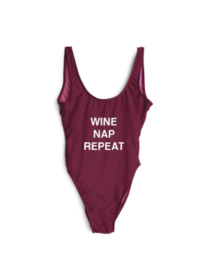 Wine Nap Repeat [swimsuit]