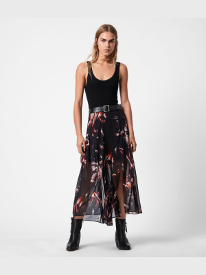 Vivvie Flames Skirt Vivvie Flames Skirt