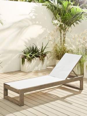 Portside Outdoor Textilene Lounger