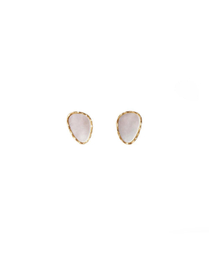 Stud Earrings - Pearl