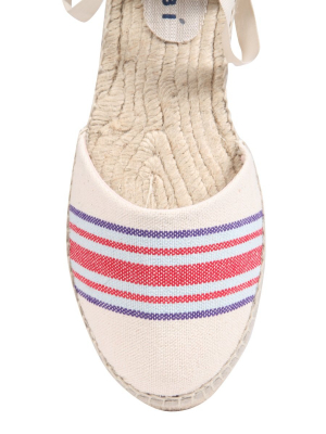 Manebí Tie-fastening Flat Espadrilles