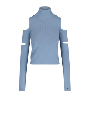 Mm6 Maison Margiela Transformative High Neck Sweater