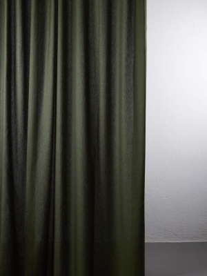 Shade Outdoor Curtain - Extra Wide 300cm /118" Green 09