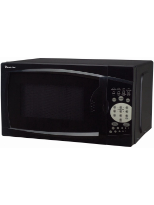 Magic Chef Mcm770b 700 Watt 0.7 Cubic Feet Microwave With Digital Touch Controls, Black