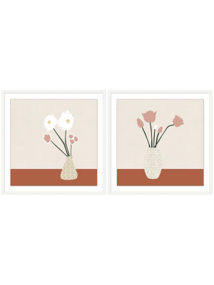 Graphic Vase Set 2