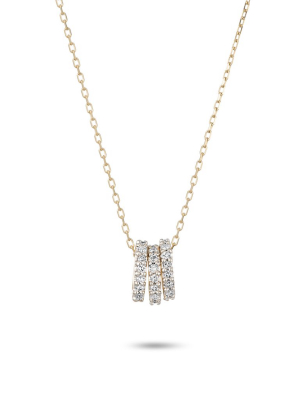 Diamond 3s Company Necklace