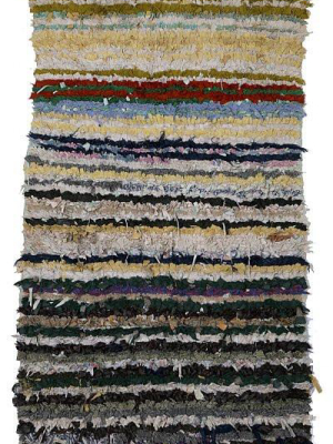 Boucherouite Moroccan Carpet Cpt0275