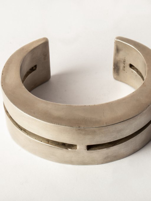 Crescent Crevice Bracelet (30mm, As)