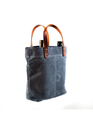 Bottle Tote - Charcoal