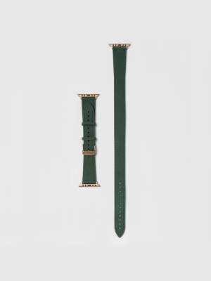 Heyday™ Apple Watch Double Wrap Band 38/40mm - Green Suede