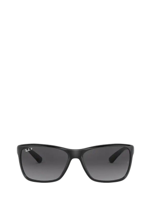 Ray-ban Rb4331 Square Frame Polarised Sunglasses