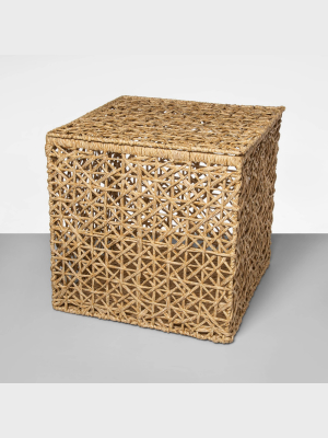 Karina Open Weave Lidded Cube - Opalhouse™