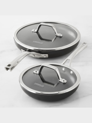 Calphalon Elite Fry Pan Set With Lids