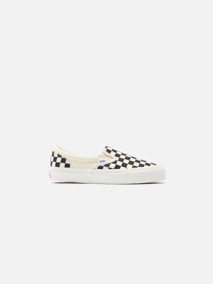 Vans Vault Og Classic Slip-on Lx - Checkerboard