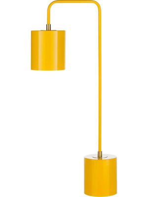 Bobby Table Lamp Bright Yellow/yellow/brass