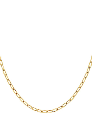 Mini Link Necklace - Yellow Gold