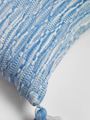 Backordered: Antigua Pillow- Ocean Tie Dye