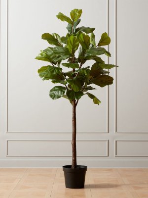 Faux Potted Fiddle Leaf Fig 7'