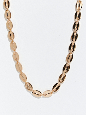 Linked Puff Chain Necklace