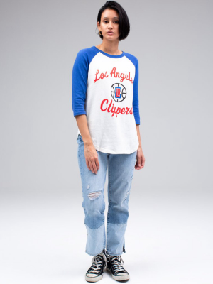 Womens Clippers Raglan